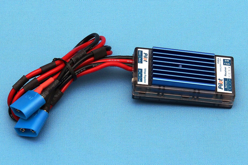 Pilot-RC Adjustable Voltage Regulator with Failsafe Switch