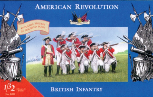 British Infantry - American Revolution 1:32