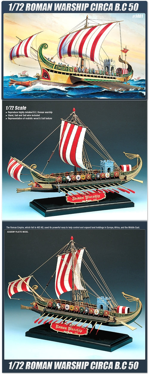 Academy 1/72 Roman Warship BC50 14207