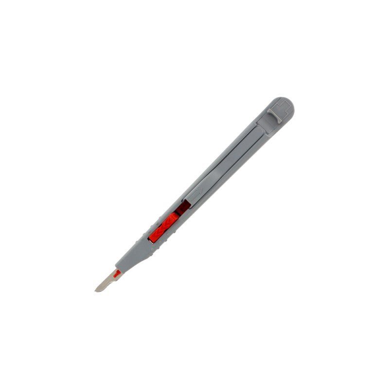Model Craft PKN3216/15 Retractable Safety Knife – 15 Red
