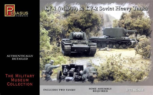 KV-1 Early & KV-2 1:72