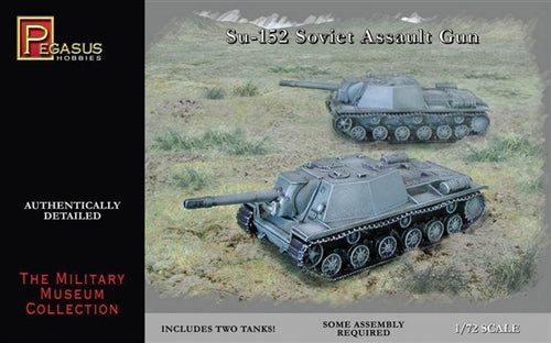 Su-152 Soviet Assault Guns (2 per box) 1:72