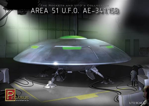 Pegasus 1/72 Area 51 UFO File AE-341.15B Kit PKPG9100