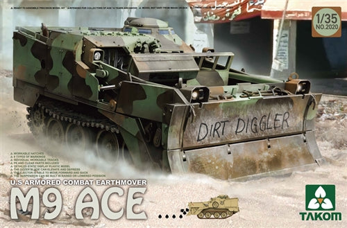 Takom 1/35 M9 ACE U.S. Armoured Combat Earthmover 02020