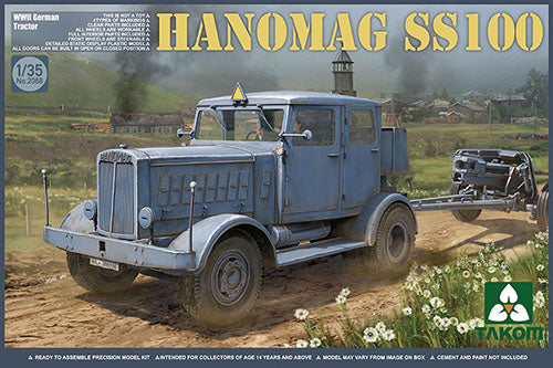 Takom 1/35 Hanomag SS100 WWII German Tractor 02068