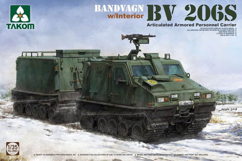 Takom 1/35 Bandvagn Bv 206S Articulated Armoured Personnel Carrier 02083