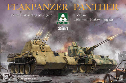 Takom 1/35 Flakpanzer Panther 2 in 1 02105