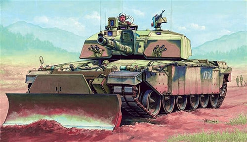 Challenger 2 KFOR w/ Dozer Blade 1:35