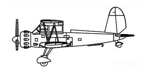 Trumpeter 1/350 Carrier Aircraft Arado Ar 195 (qty 6) 06278