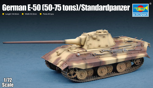 Trumpeter 1/72 German E-50 (50-75 tons) Standardpanzer 07123