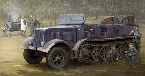 SdKfz 8 (DB9) Half-track Artillery Tractor 1:35