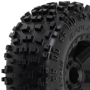 BADLANDS 2.8 For Raid Black 6x30 Removable Hex Wheels for Stampede 2wd & 4wd Front and Rear