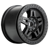 PROLINE TECH 5 40 SERIES BLACK WHEELS ZERO OFFSET 17MM