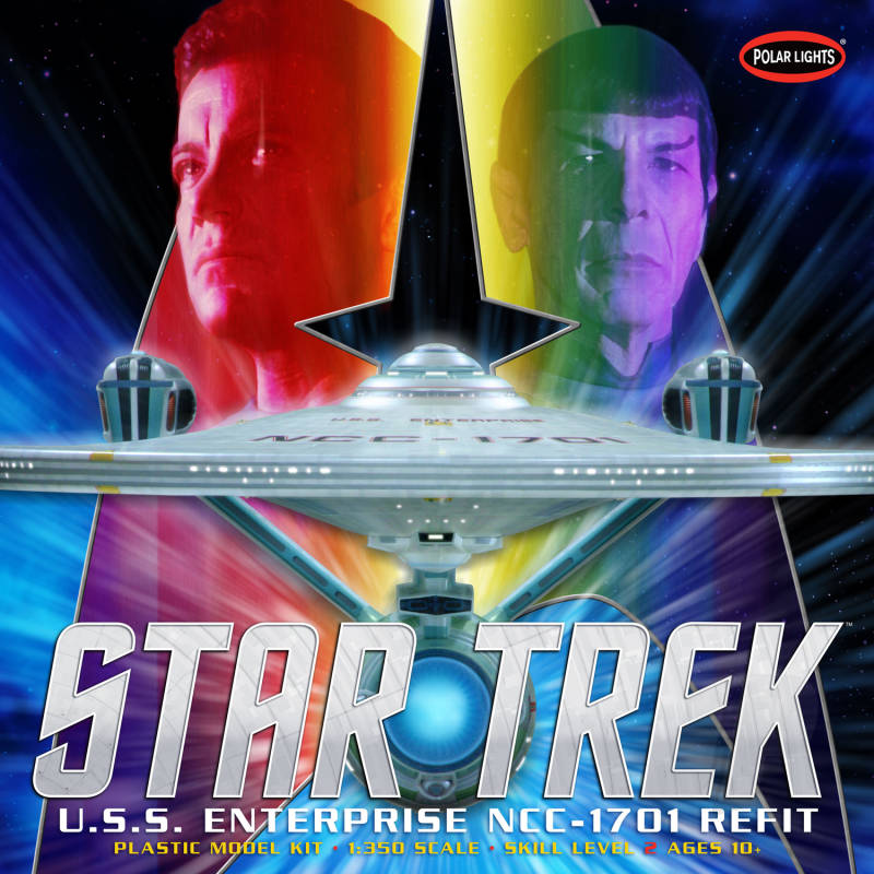 Polar Lights 1/350 Star Trek USS Enterprise Refit POL949