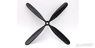 DYNAM 10.5X8 4-BLADE PROPELLER Reverse