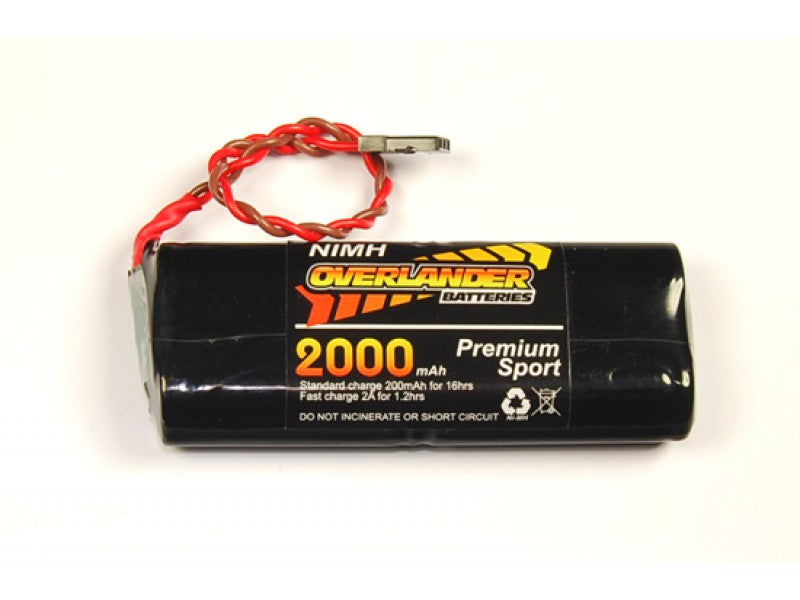 Nimh 4/5 AF 2000mah 4.8v RX Config 9 - SKU 1749