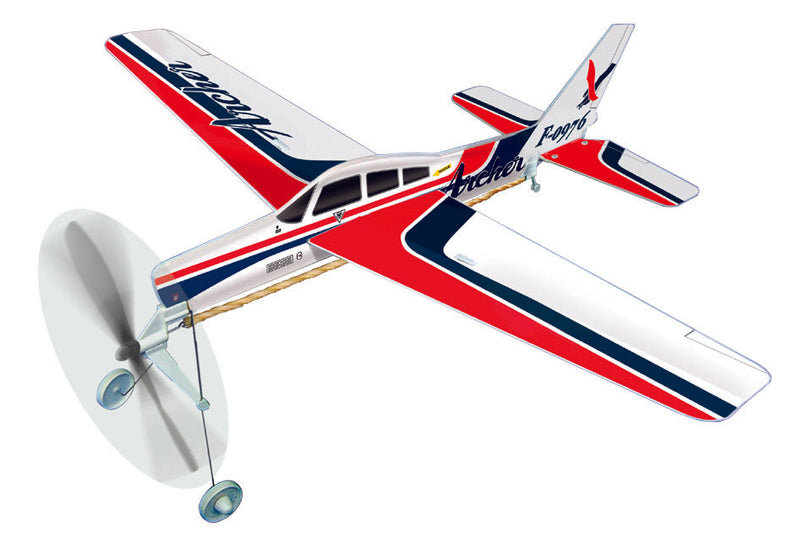 R3 - PA-28 181 Rubber Band Powered Plane