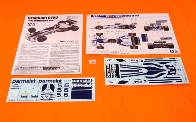 Beemax Models 1/20 Brabham BT52 1983 Monaco GP Ver 20003