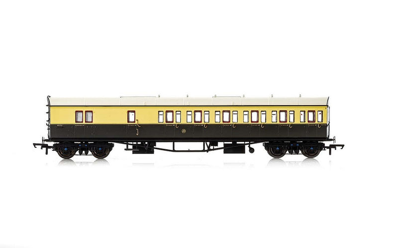 Hornby R4877 GWR Collett 57 Bow Ended D98 Six Compartment Brake Third R/H 4972