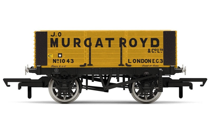 Hornby R6873 6 Plank Wagon JO Murgatroyd No 1043