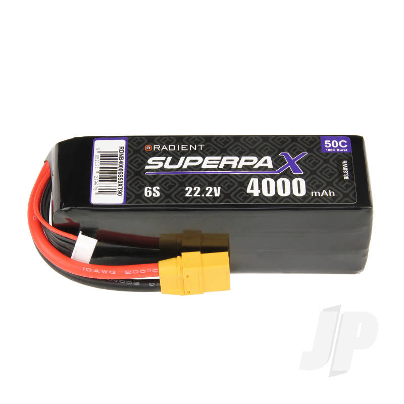 LiPo 6S 4000mAh 22.2V 50C XT90 - SECOND HAND