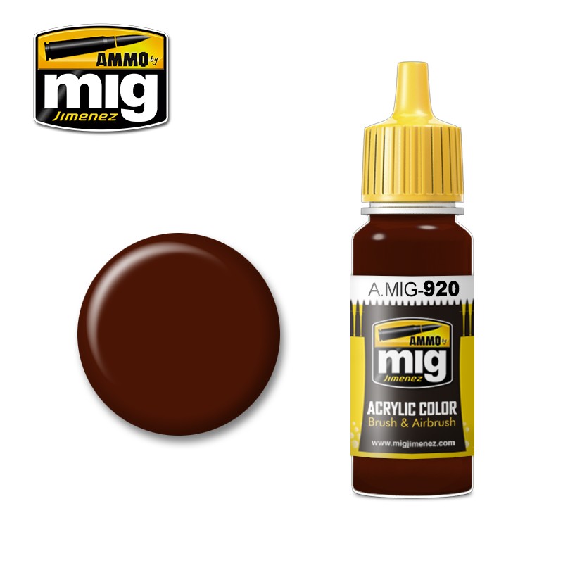 Ammo Mig Jimenez Acrylic 17ml Paint RED PRIMER BASE