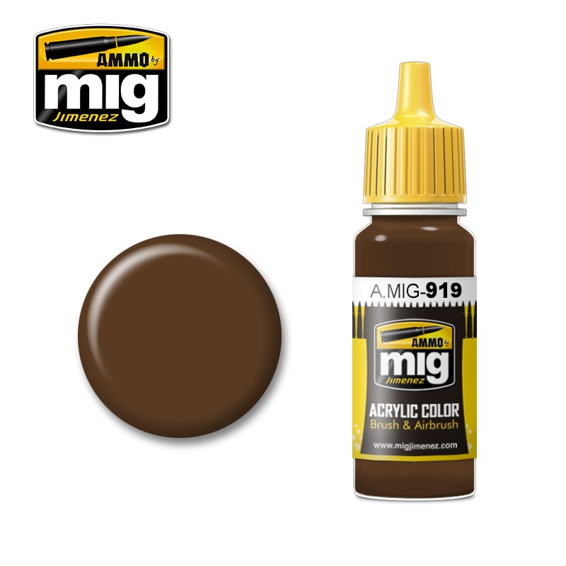 Ammo Mig Jimenez Acrylic 17ml Paint RED PRIMER DARK BASE