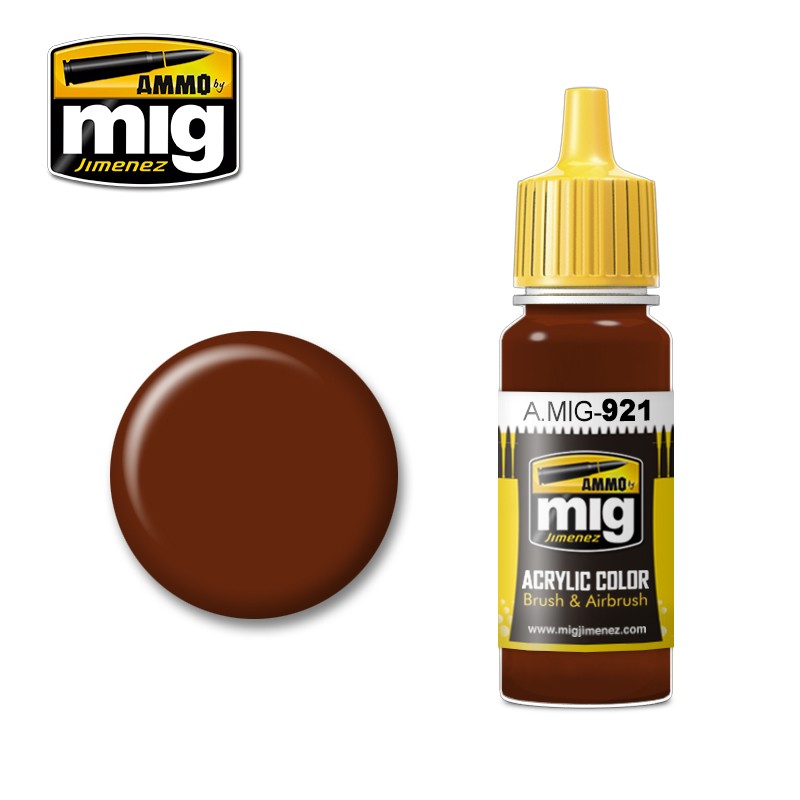 Ammo Mig Jimenez Acrylic 17ml Paint RED PRIMER LIGHT BASE