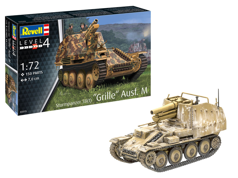 Revell 1/72 Sturmpanzer 38(t) Grille Ausf. M 03315