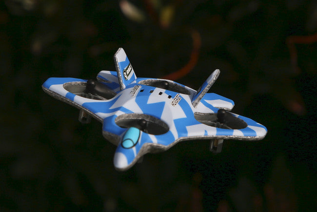 Rage HoverJet VTOL – ready to fly jet fighter drone (Blue/White)