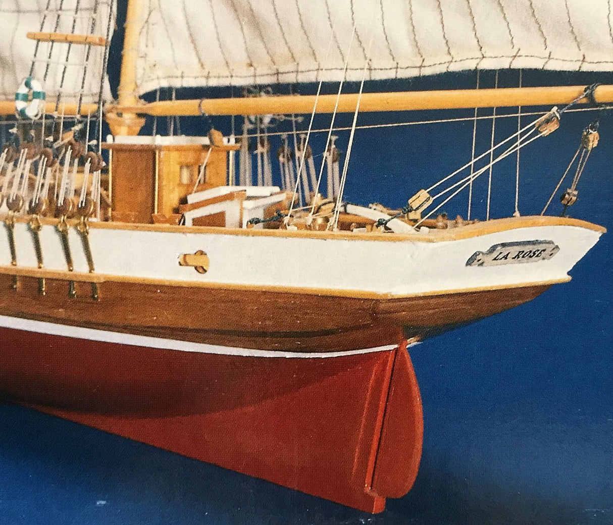 Mantua (Panart) La Rose 1835 1:47 schooner kit