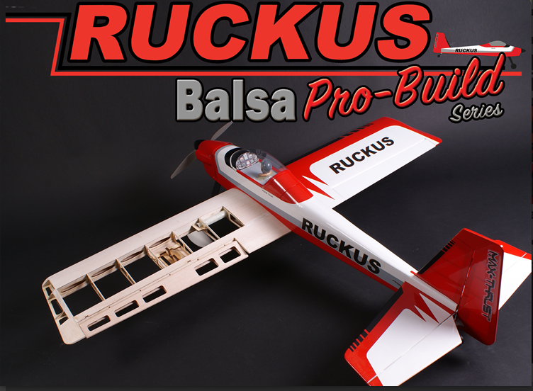Max Thrust Pro-Built Balsa Ruckus Kit Uncovered