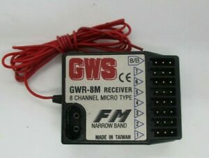GWS GWR-8M 8 CHANNEL RECEIVER 35MHz - SECOND HAND