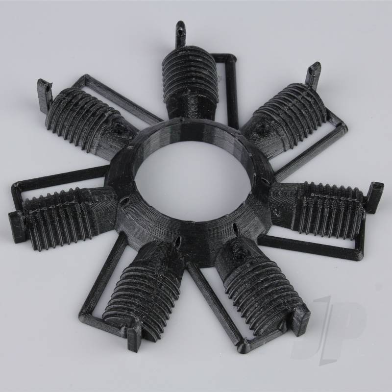 1:8 Scale WWI 7-Cylinder Engine (130mm 5 1/8in)