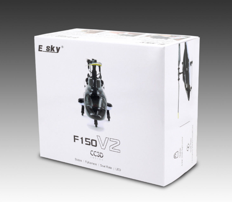 E-Sky F150X V2 Mini Air Wolf Scale 6 Axis Gyro Flybarless RTF (EX DISPLAY)