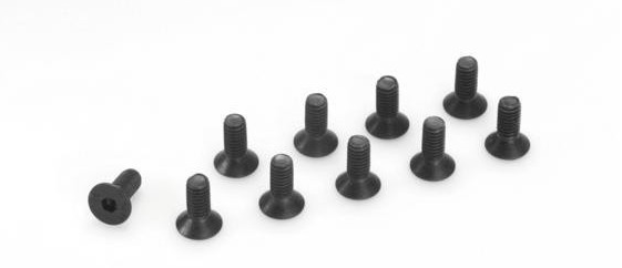 Socket head countersunk screw M3X6 Steel (10pcs)