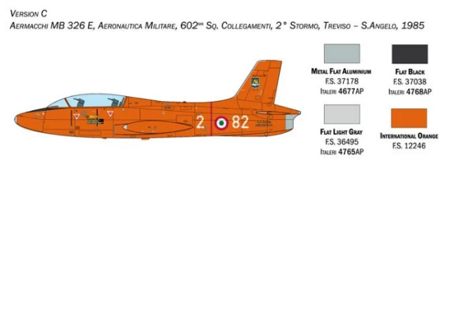Italeri 1/48 Aermacchi MB-326 IT2814