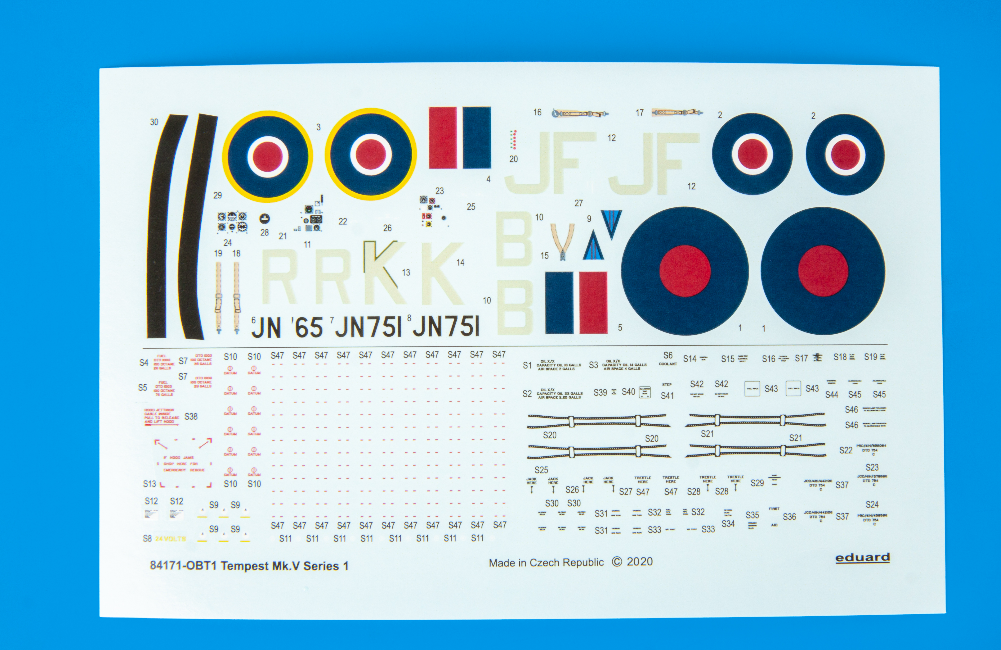 EDUARD 1/48 Weekend Hawker Tempest Mk.V Series 1 EDK84171