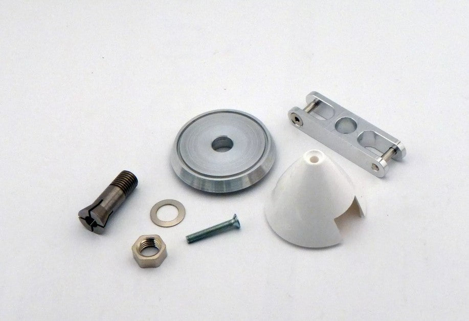 Graupner/Schulze-Super 38mm Folding Prop Spinner for 6mm Shaft with 8mm adaptor thread