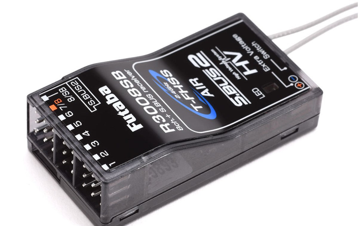 Futaba T6K V3 - 8 Channel 2.4GHz T-FHSS (Dry) & R3008SB Combo (Mode 2)