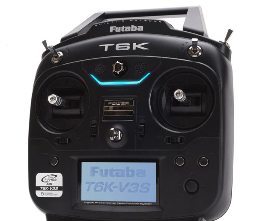 Futaba T6K V3 - 8 Channel 2.4GHz T-FHSS (Dry) & R3008SB Combo (Mode 2)