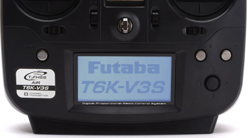 Futaba T6K V3 - 8 Channel 2.4GHz T-FHSS (Dry) & R3008SB Combo (Mode 2)