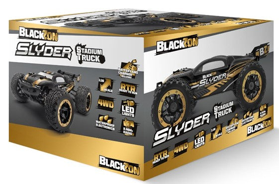 HPI BlackZon Slyder ST 1/16 4WD Electric Stadium Truck - Gold