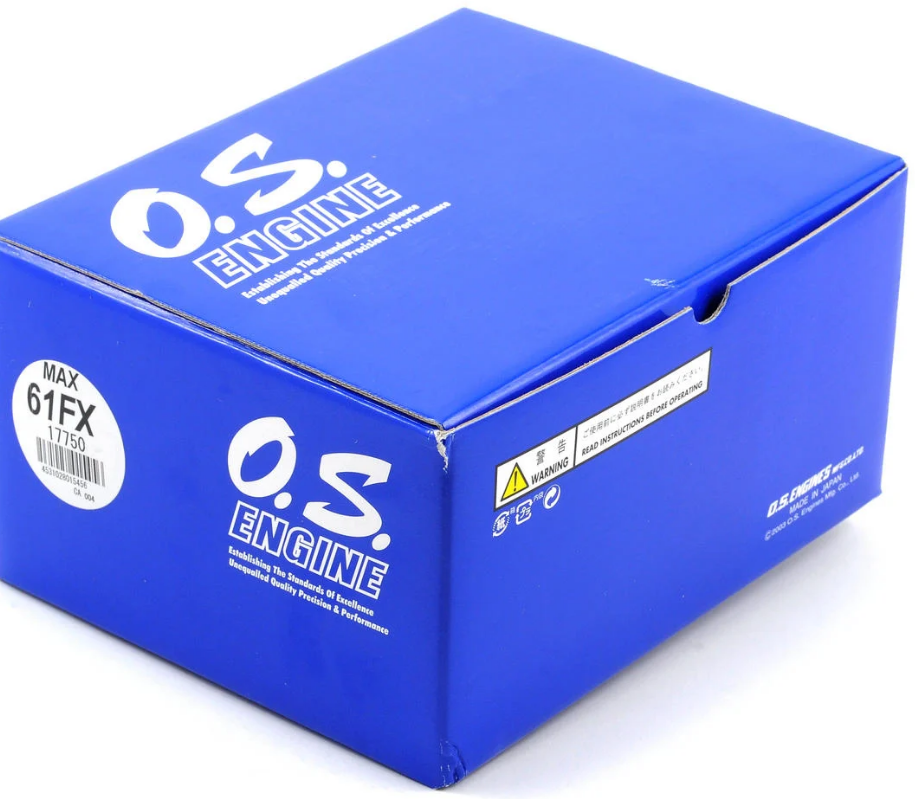 O.S. 61FX .61 Glow Engine w/Muffler