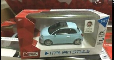 MONDOMOTORS FIAT 500 - NUOVA 2012 1/43 - Pastal Blue