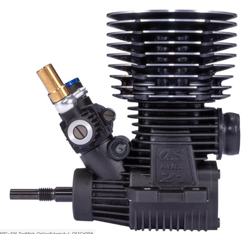 O.S. SP-B21 Adam Drake Edition 2 Glow Engine Combo Set