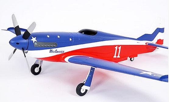 FMS 1100MM P-51 MISS AMERICA ARTF WITH REFLEX With Out TX/RX/BATT/CHR