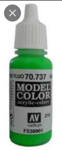 Vallejo Model Color 17ml - Fluorescent Green