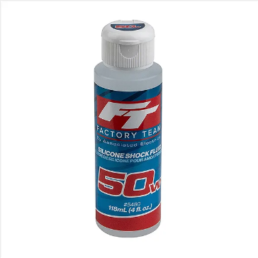 TEAM ASSOCIATED FT SILICONE SHOCK 50WT (650CST) 4OZ/118ML