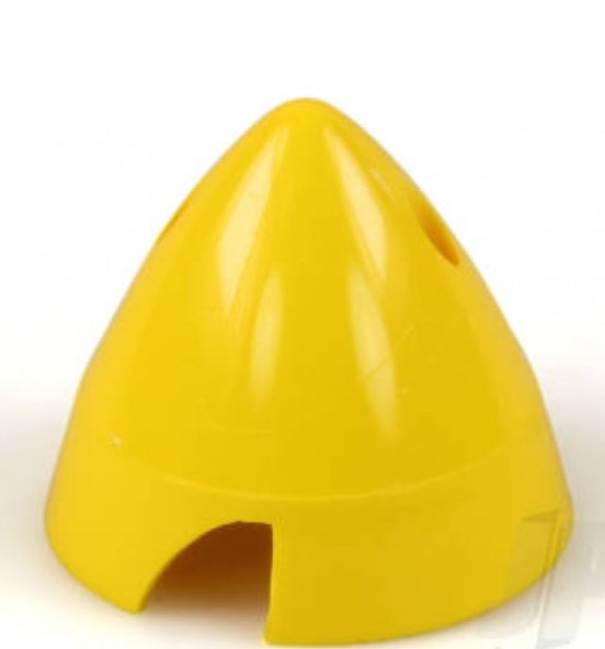 45mm Two blade Yellow Spinner - SECONDS